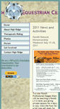 Mobile Screenshot of horse-therapy.alterra-wv.com