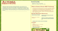 Desktop Screenshot of greenscene.alterra-wv.com